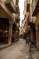 Estrechas calles de Morella