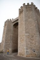 Entrada de Morella Torres de San Miguel