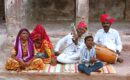 Familia de musicos en Jodhpur