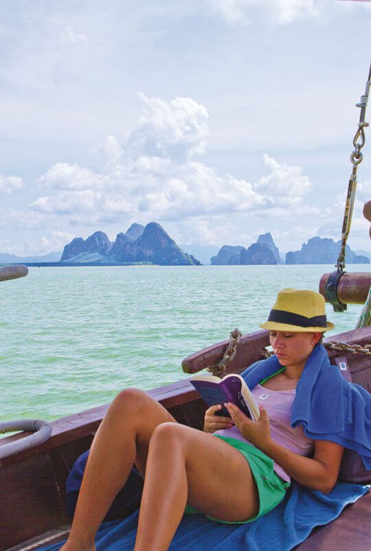 Disfrutando del Parque Nacional de la Bahía de Phang Nga