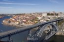 Panoramica de Oporto con el Puente Luis I