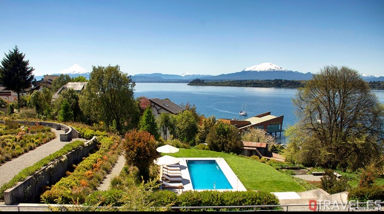 Hotel Patagonico (Puerto Varas) con espectaculares vistas al Lago Llanquihue y al volcán Osorno