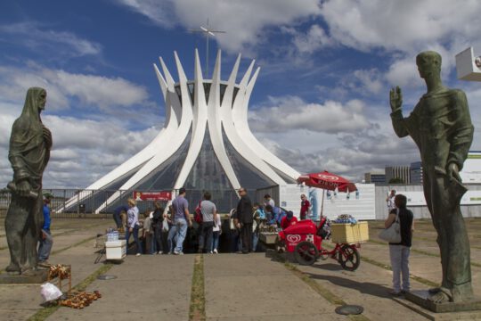 Exterior de la Catedral de Brasilia