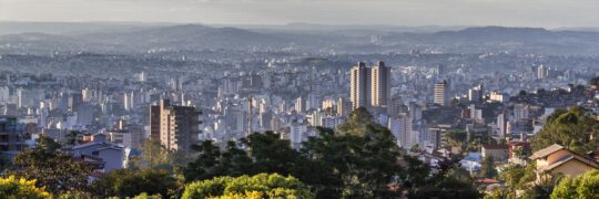 Panorámica de Belo Horizonte desde la Plaza del Papa