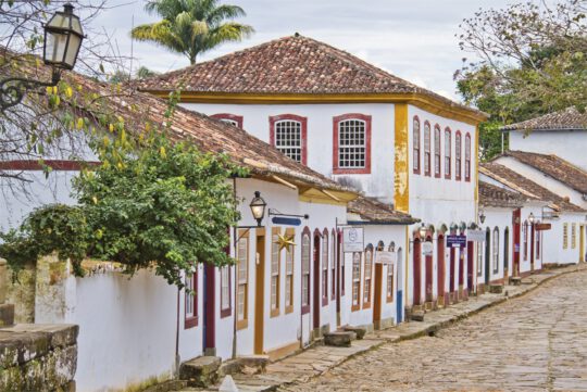 Empedradas calles solitarias de Tiradentes