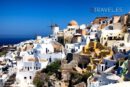 Pueblo de Oia en Santorini