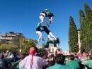 Castellers a Sant Cugat del Vallès