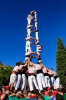 Castellers a Sant Cugat del Vallès