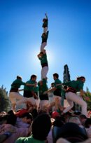 Castellers a Sant Cugat del Vallès