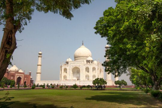 Jardines del taj Mahal