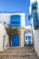 Calles típicas de Sidi Bou Said