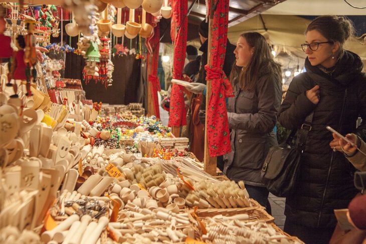 Mercado de Navidad Cracovia