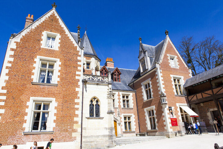 Clos Luzé, última residencia de Leonardo da Vinci en Francia. Castillo de Amboise