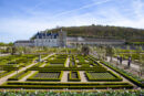 Panorámica del los Jardines del Castillo de Villandry