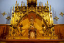 Altar con la imagen de la Virgen de Loreto