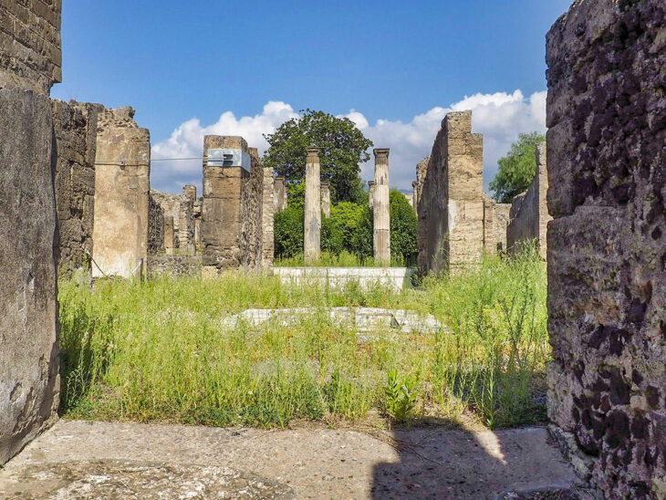 Casa de Pansa en Pompeya