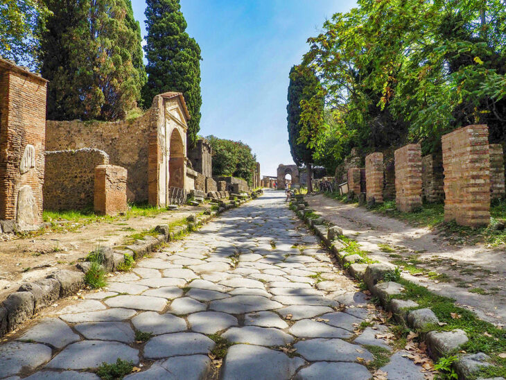 Pompeya Vía de las Tumbas