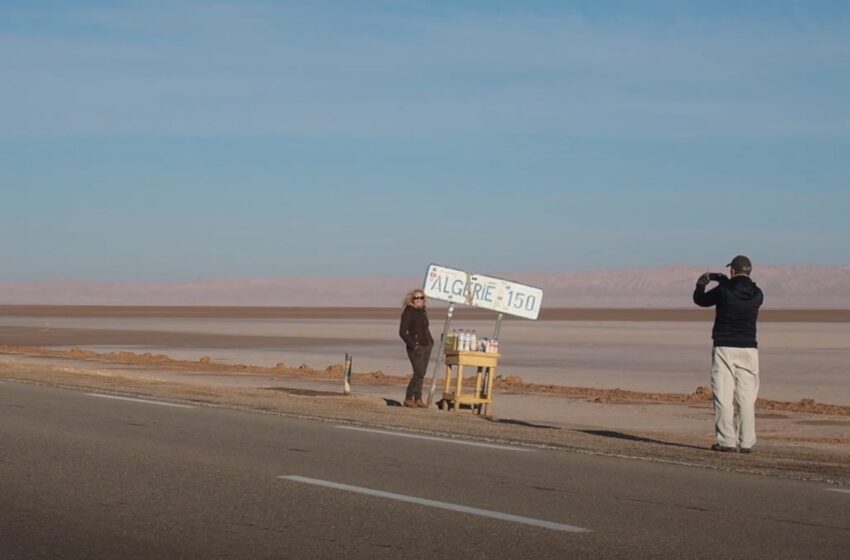  Chott Jerid, el gran lago salado de Túnez