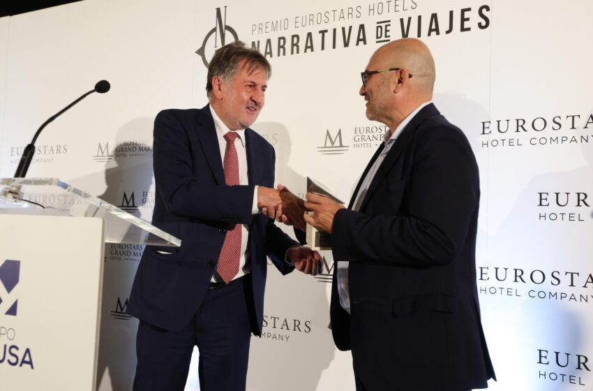  Antonio Fornés, ganador del XIX Premio Eurostars Hotels de Narrativa de Viajes